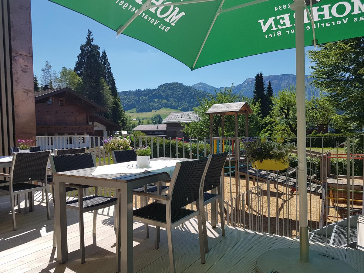 Familienhotel Adler Lingenau Exteriér fotografie