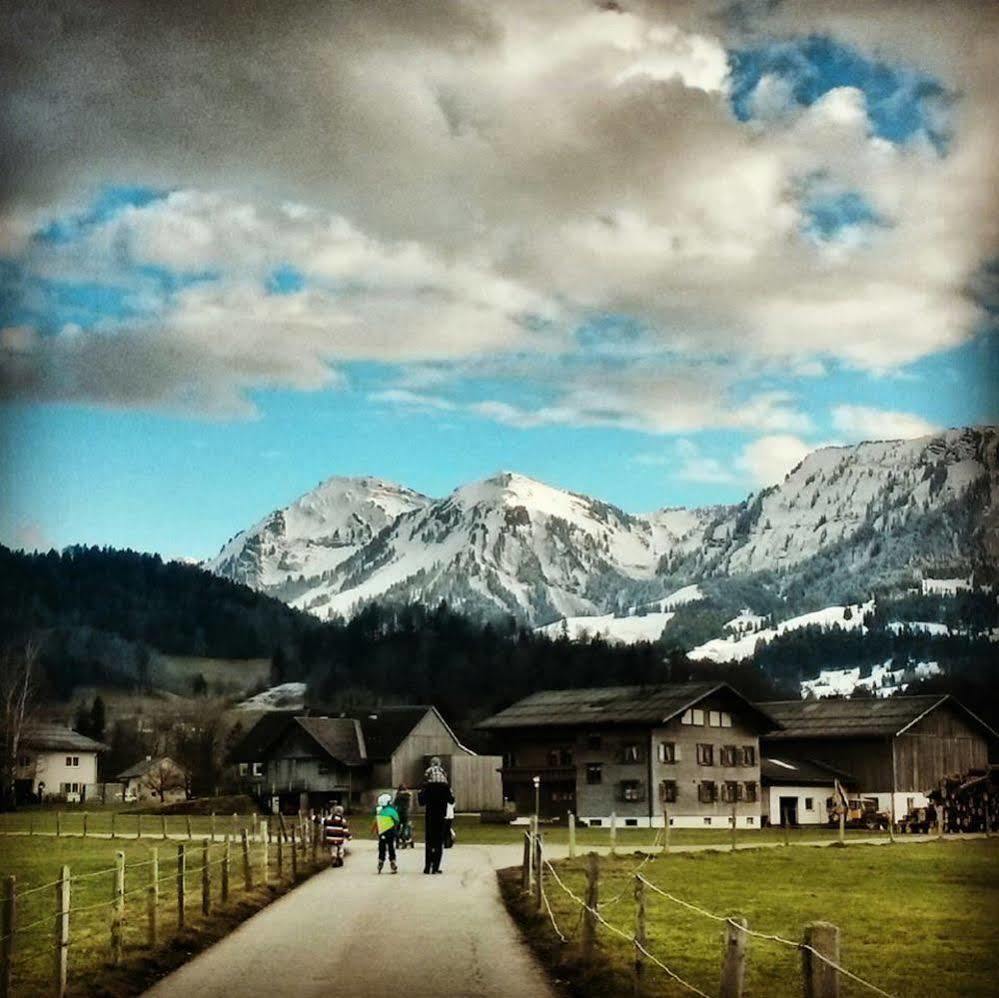 Familienhotel Adler Lingenau Exteriér fotografie